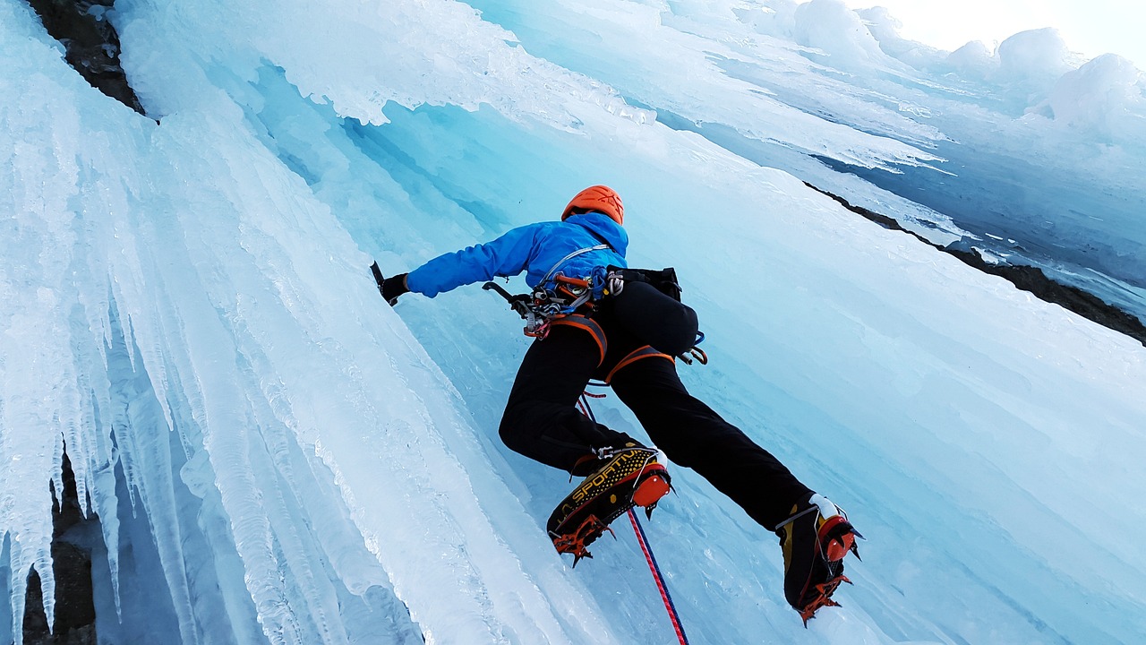 ice climbing, extreme sports, climb, ice cream, icefall, ice climber, alpinism, frozen, mountain sports, cold, ice wall,